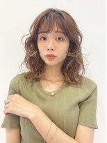 ラボヌールヘアーノーブル 新越谷店(La Bonheur hair noble)&nbsp;ハイライト×ゆるウェーブ