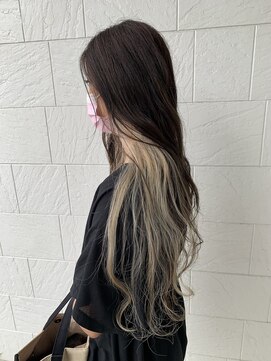 ロンド ヘアー(Rondo. Hair) インナーカラーホワイトベージュ