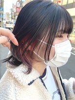 テトラ バイ ネオリーブ 横浜西口店(tetra by neolive)&nbsp;ちらりと覗くピンクのイヤリングカラー＊*