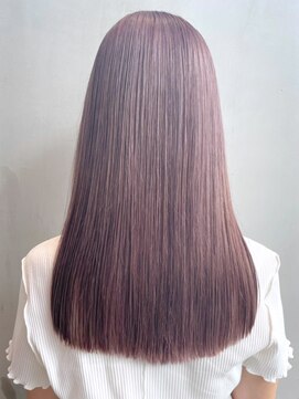 アルバム 銀座(ALBUM GINZA) ラベンダー_くびれヘアビタミンカラーメルティカラー_ba339043