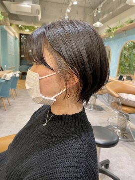 ロンドフルール 大宮東口(Lond fleur) lond fleur 小泉　イヤリングカラー×ショートボブ