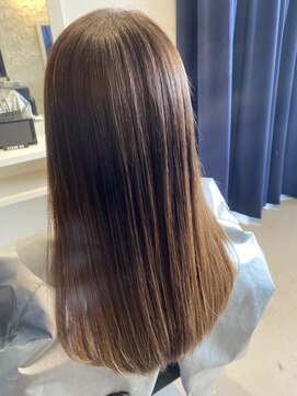 ユニ(Uni) ツヤサラロング♪ブラウン