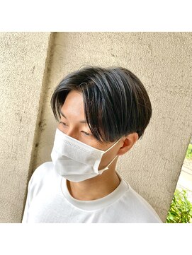 アラヘアー(ara HAIR) センターパートマッシュ