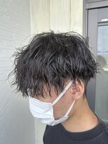 フゥ 宇都宮(FeU)&nbsp;波巻きスパイラル/メンズパーマ/ツイストスパイラルパーマ