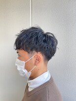 【翁長孝輔】波打ちツイストスパイラルショート刈り上げ束感