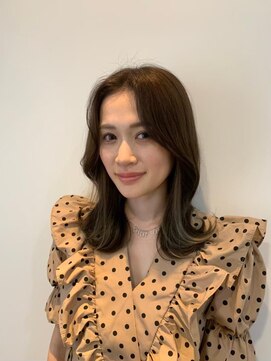 イオエ 岡本(ioe) 髪質改善/チェリーブラウン/モード/ダークアッシュ/イメチェン