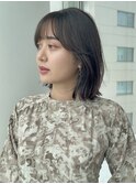 レイヤーボブ/外ハネボブ/韓国ボブ