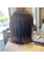 オーガニックヘアサロンアクシス(Organic hairsalon AXIS) 切りっぱなしボブ