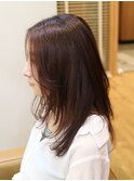 大人レイヤーカット/ピンクブラウン【 SHANTi/岡安】
