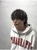 【曽我尾真生】ツイストスパイラル/メンズパーマ/ハイライト