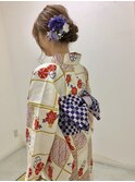 おとなっぽまとめ髪