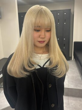 ベレーザ 渋谷(BELEZA) 6313ニュアンスカラーシルバーアッシュハイトーンカラー韓国ヘア