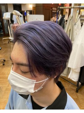 ウエスト(WEST) ラベンダー×かきあげスタイル