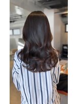 レノラ 本町(LENORA)&nbsp;レイヤーカットレイヤーロングヌーディベージュアースカラー