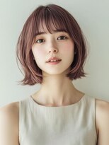 アルトリスト(Altruist Aging×HAIR&SPA)&nbsp;★ダークアッシュ大人ガーリーボブ着物ミディアムレイヤーカット