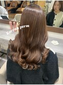 ムースを付けて乾かすだけで簡単ウェーブヘア！momona
