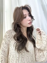 バイオレット 表参道店(Violet)&nbsp;前髪なしふんわり前髪韓国レイヤーカットくびれヘアNA_54