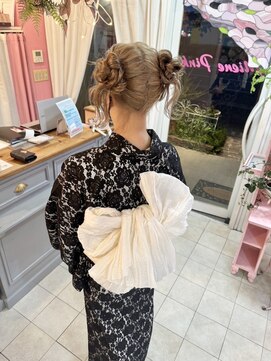 ミーネピンク 行徳(Miene Pink) ヘアアレンジ*まとめ髪*浴衣着付☆_Pink行徳駅 妙典駅 浦安駅