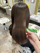 髪質改善トリートメントで艶サラ♪【宮崎市/ショートヘア/髪質改善/縮毛矯正/酸性ストレート/宮崎駅】