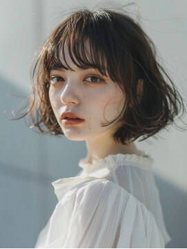 トッカ ヘアーアンドトリートメント 津田沼店(tocca hair&treatment) 大人可愛いマッシュショートボブ◎