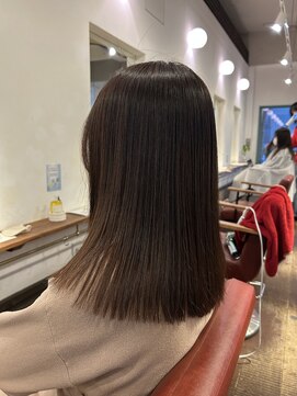 モップス 金沢文庫店(MOPS) うる艶ストレートパーマ「ブリーチ/髪質改善/金沢文庫駅」