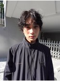 薬院大通メンズカットツイストスパイラルパーマブリーチmen's