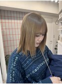 着物/フェミニンロング/似合わせカット/ウェーブミディアム/渋谷