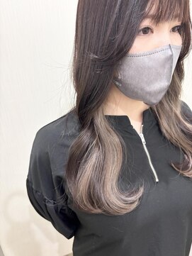 ネイトル(naitre) milk tea beigeインナーカラー