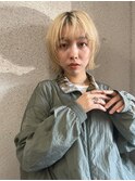 【前髪薄め】似合わせカット/ブリーチ/髪質改善