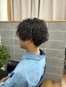 【垣見限定】　カット+波巻きパーマ　￥13500