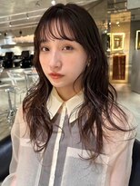 スクリーンギンザメゾン 銀座(SCREEN GINZA MAISON.)&nbsp;くびれヘア/アプリコットオレンジ/ハイライトカラー/銀座