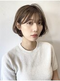 ふんわり内巻きボブ