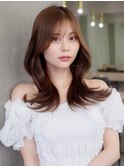 韓国くびれヘア/レイヤーカット/顔周りカット/髪質改善/表参道