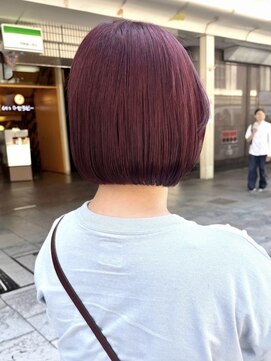 ニュイ 高槻 阪急茨木店(nui) ミディアムヘア/暗めカラー/グランマッシュ/茨木