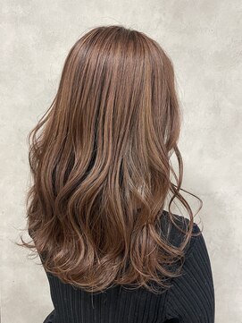 ルノン(LUNON) 黒髪クラゲヘアーオリーブグレー小顔ココアベージュ