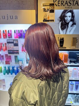 エントランス バイ ビークール(entrance by Be-COOL) レッドブラウン！