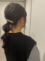 アグ ヘアー ノヴェル 桑野店(Agu hair novel)&nbsp;簡単アレンジもお伝えいたします♪
