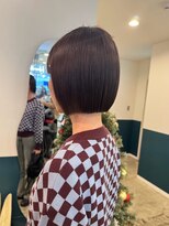 ヘアーブレイス(hair brace)&nbsp;千葉駅/着物ヘア/大人ガーリー/ダークアッシュ/似合わせカット