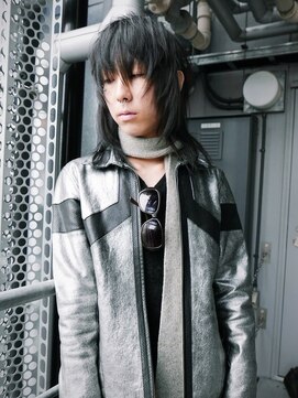 ブロック ジャポン(bloc japon) シャギーウルフ　メンズウルフ メンズロング/阿部斗貴