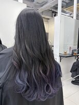 アライブ ハラジュク(ALIVE harajuku)&nbsp;ブリーチインナーバレイヤージュグラデーションカラー夕貴