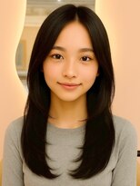 アンベル(ANBEL)&nbsp;ブリーチハイライト髪質改善ダブルカラーレイヤーカット