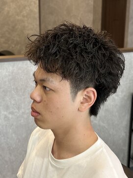 ザ クラン バイ ヘッドライト 仙台長町店(THE CLAN by HEADLIGHT) 【メンズ人気パーマ】アクティブショートパーマ