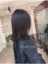 エムドットヘアーサロン(M. hair salon)&nbsp;【栗本浩司】大人の艶髪ミディアム