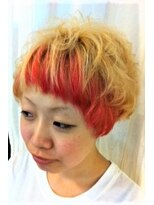 ハップヘアメイク ストリートカジュアルショート