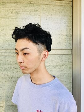 エッセンス ツーブロックパーマ