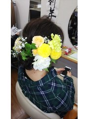 ヘアアレンジ