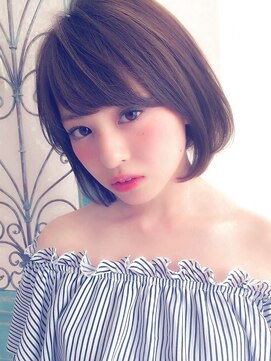 ロンドローズ 名古屋(Lond damaskRose) 【Lond damaskRose】川瀬賢翁 可愛いエアリーボブ