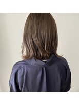 メアリー バイ メリー(marry by merry)&nbsp;【立町メアリーバイメリー】シアーベージュ × 外ハネ