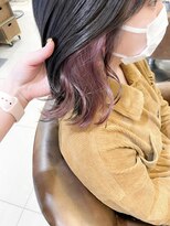 ネオリーブアイム 横浜西口店(Neolive aim)&nbsp;ピンクパープルインナーカラー 【横浜】