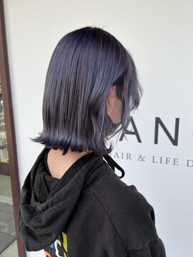 ブランシェ 名鉄小幡駅前店 透明感ラベンダーカラー【森】